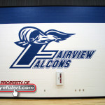 Fairview JHS Alvin TX Eyeful Art logo Wall